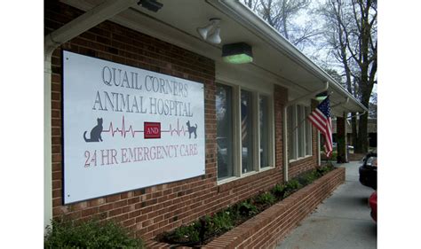 Quail corners animal hospital - Quail Corners Animal Hospital & 24 Hour Emergency Care has served Raleigh and the surrounding communities since 1969 with full-service veterinary medicine and a caring …